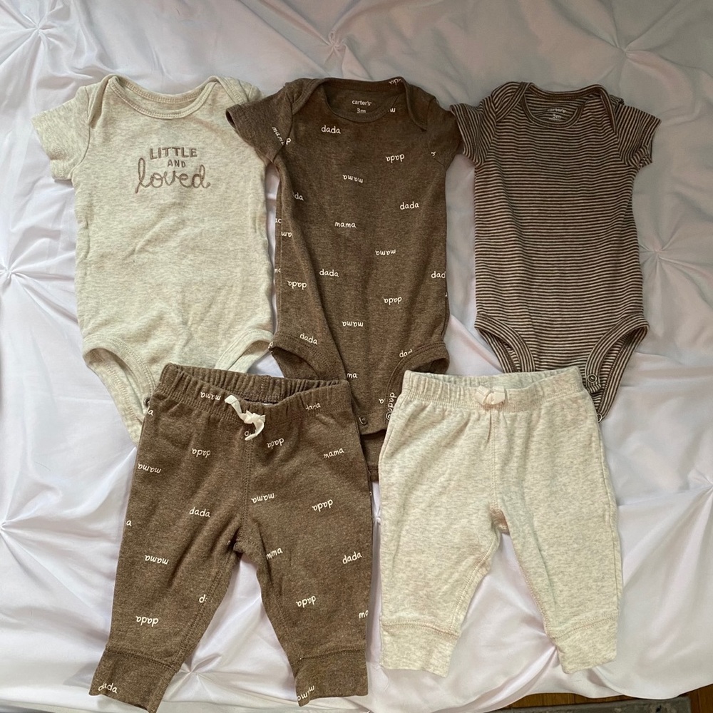 3 Month Boy’s Carter’s Bundle with Hats